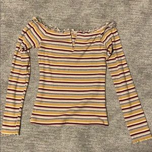 Aero off the shoulder top M